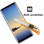 Wholesale Galaxy Note 8 Curve Tempered Glass Full Screen Protector (Glass Gold)